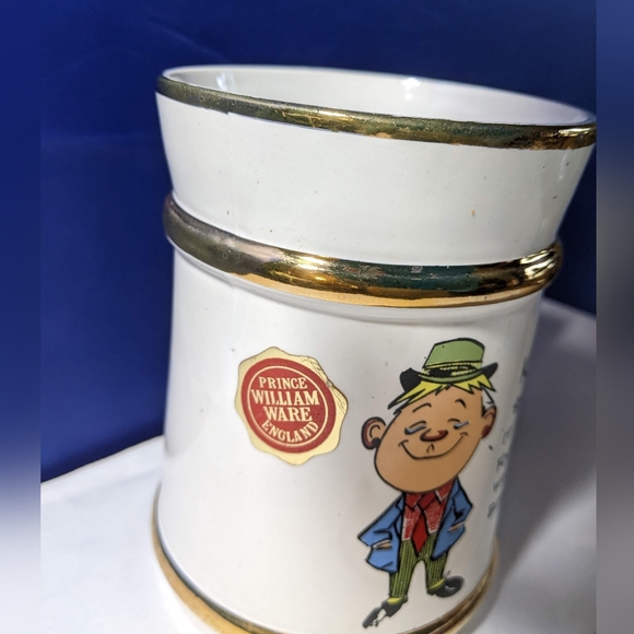 Vintage Prince William Pottery 22 Carrat Mug - Picture 4 of 4